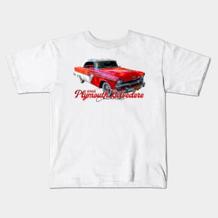 1955 Plymouth Belvedere Convertible Kids T-Shirt